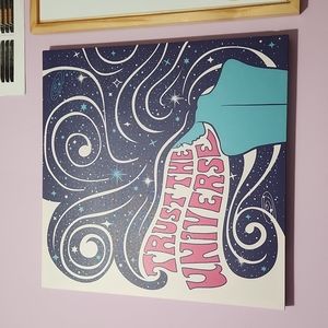Trust the Universe Canvas Wall Art
